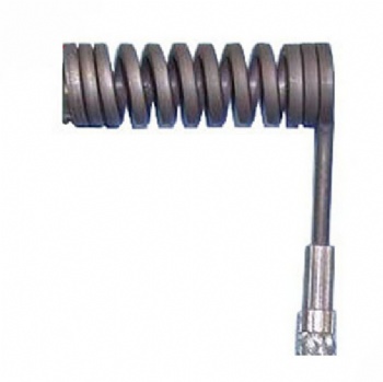 Coil spring heater for nozzle of hot runner